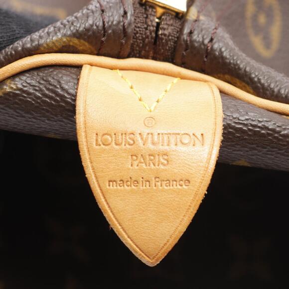Louis Vuitton Keepall Monogram Boston Bag Canvas Leather Brown - Picture 4 of 10